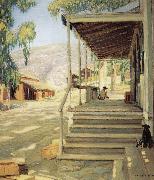Joseph Kleitsch The Old Post Office Spain oil painting artist